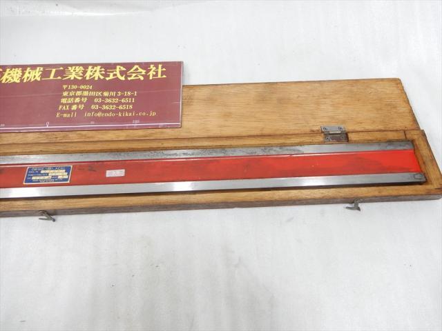 大菱計器製作所 SIZE750mm GRADE A 焼入品 ストレートエッジ の画像 3枚目