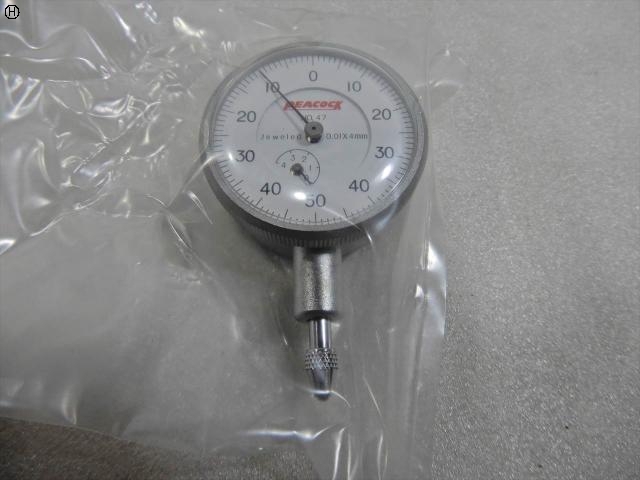 尾崎製作所 PEACOCK 0.01×4mm(47-F) Dial Indicator Image 3