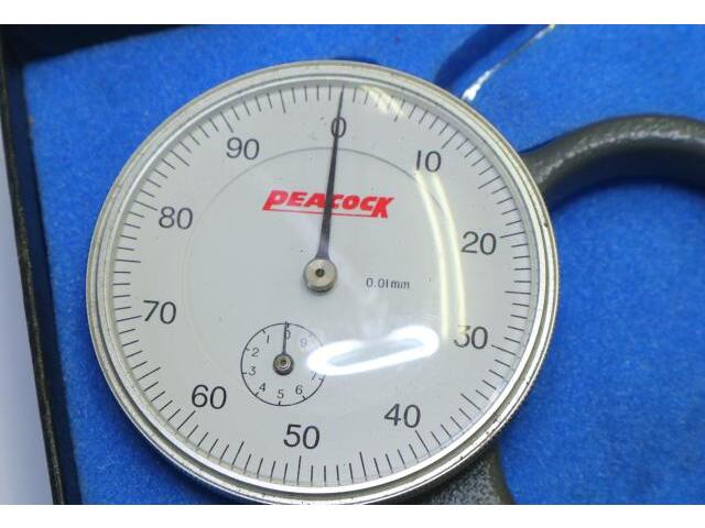 尾崎製作所 PEACOCK 0-10mm 0.01mm Dial Indicator Image 3