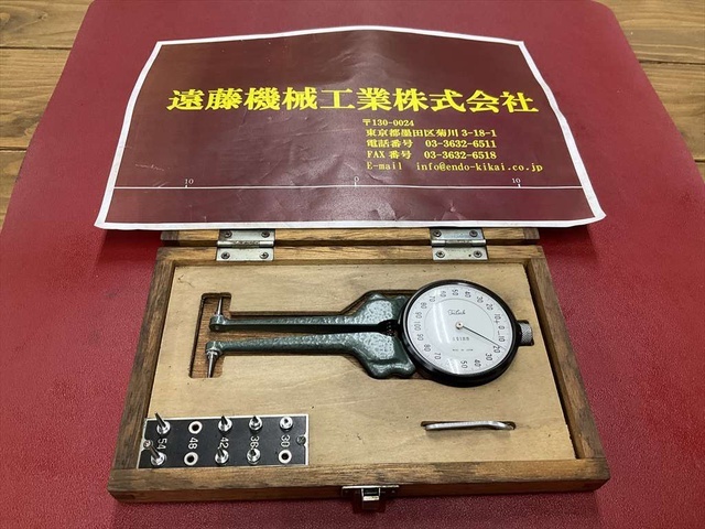 テクロック 36〜54 0,01mm 30欠品 ダイヤル・インジケーター の画像 1枚目