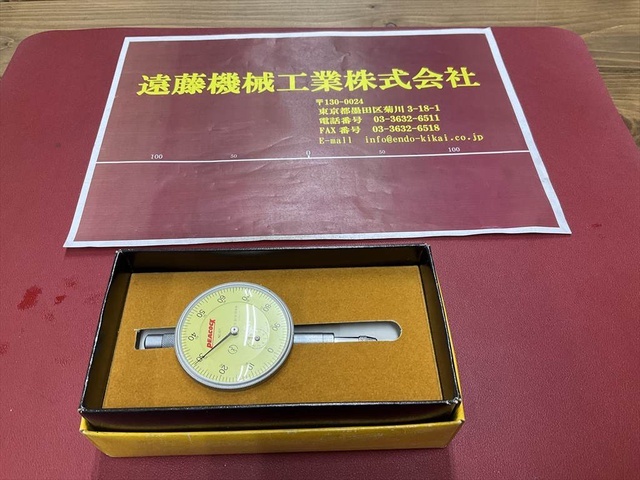 尾崎製作所 PEACOCK 107 0,01〜10mm Dial Indicator Image 1