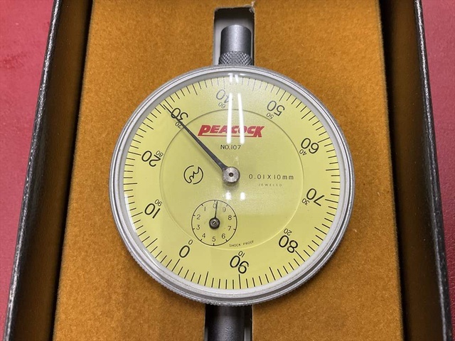 尾崎製作所 PEACOCK 107 0,01〜10mm Dial Indicator Image 2