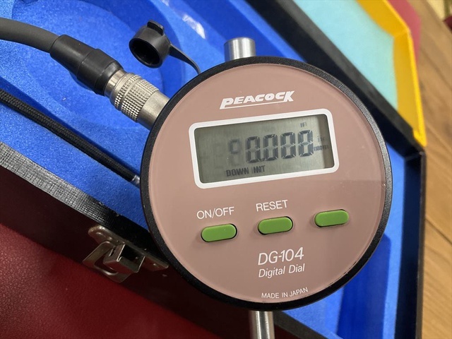 尾崎製作所 PEACOCK DG-104 100V 1μm〜10mm Dial Indicator Image 2