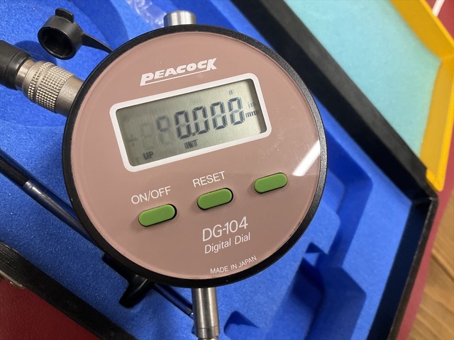 尾崎製作所 PEACOCK DG-104 100V 1μm〜10mm Dial Indicator Image 3