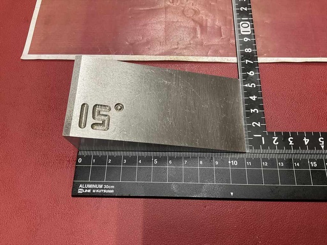  110×54mm 15° ブロック の画像 1枚目