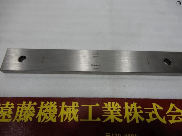 ミツトヨ 250×35×9mm ブロック の画像 2枚目
