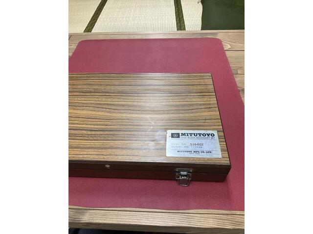 ミツトヨ ACCESARY SET CODE NO,516-602 ブロック の画像 4枚目
