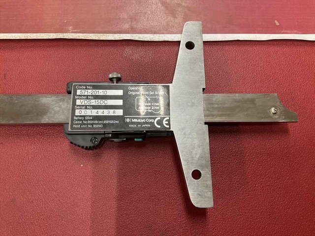 ミツトヨ VDS-15DC デブス の画像 3枚目