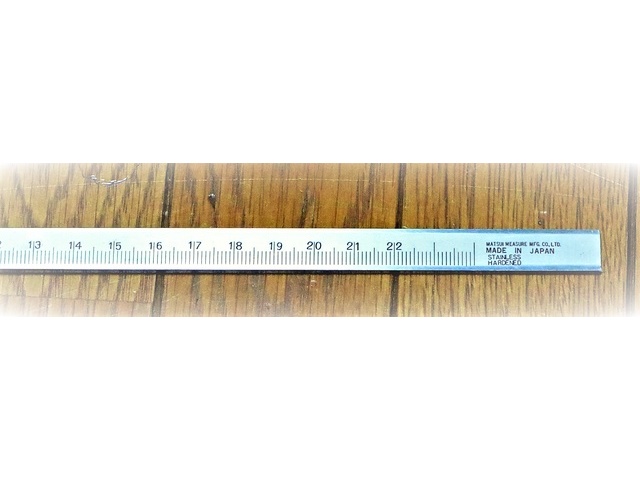 MATSUI MEASURE MFG 220mm 0.05mm 未使用 Debs Image 3