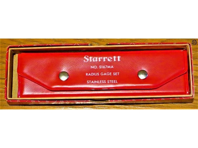 STARRETT No.S167MA 1-7 mm Radius Image 2