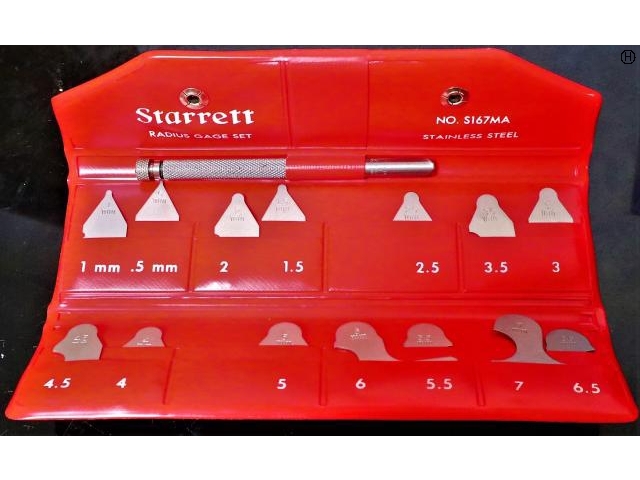 Starrett S167MAH 5-7mm ラジアス の画像 2枚目