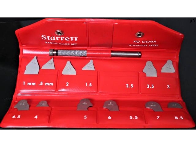 Starrett S167MAH 5-7mm 2.5 5.5無し Radius Image 2