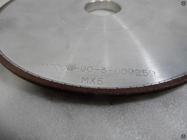 BN200B-90-3-609259 Grinding Wheel/Flange Image 2