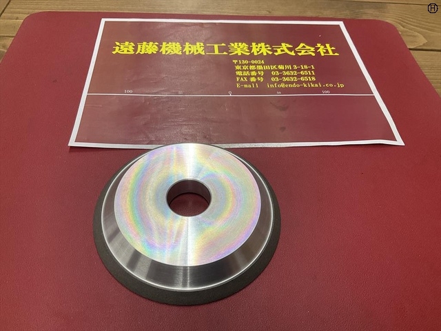 クリストンダイヤモンド工業 1AV9 未使用品 Grinding Wheel/Flange Image 2