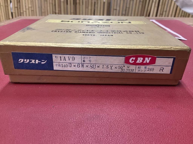 クリストンダイヤモンド工業 1AV9 未使用品 Grinding Wheel/Flange Image 5