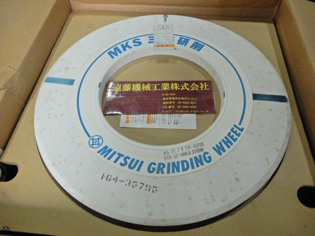 三井研削砥石 【新品置き古】610×32×304.8 砥石ホイール・フランジ の画像 1枚目
