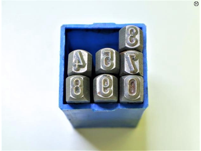 MASUS 数字刻印セット5mm 0 3〜8 Others Image 2