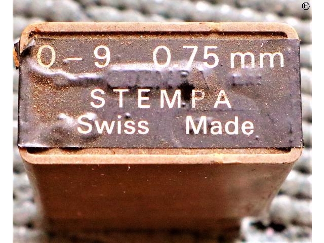 STEMPA 0-9 0.75mm その他作業工具関連 の画像 2枚目