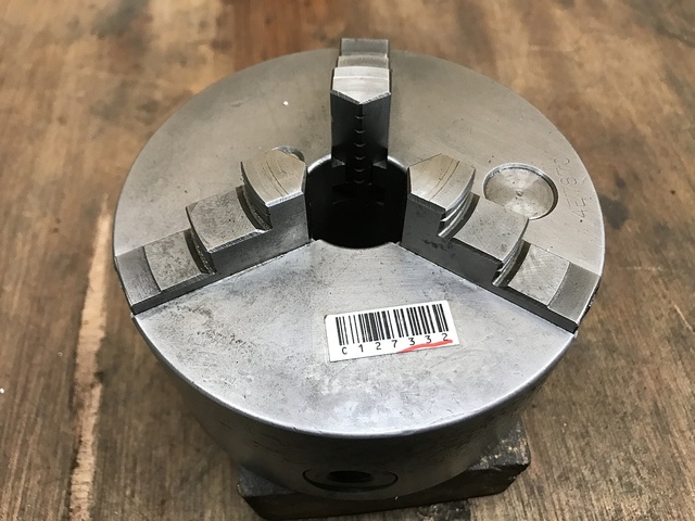 --  Lathe Chuck Image 1