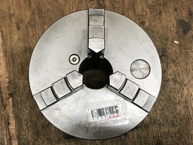 --  Lathe Chuck Image 2