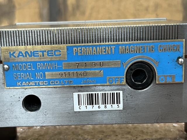 カネテック RMWH-713U ワークホルダ の画像 5枚目