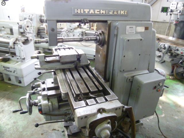 日立精機 MS-U 横型フライス盤 の画像 3枚目