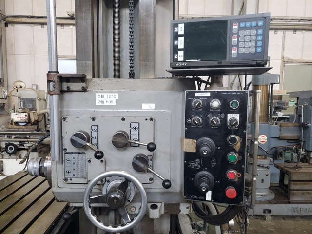 YAMASAKI GIKEN YZB-85 Horizontal Type Boring Mills Image 3