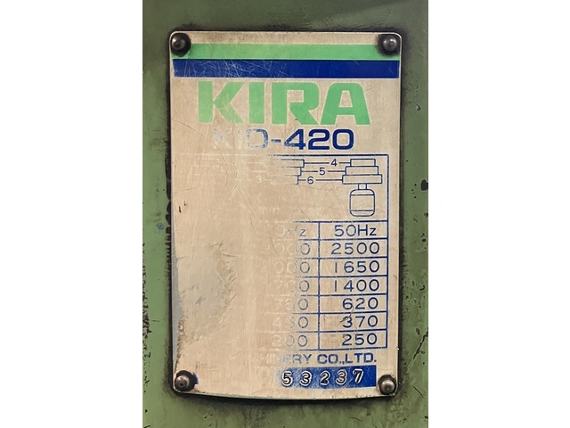 KIRA CORPORATION KID-420 Desktop Drilling Machine Image 2