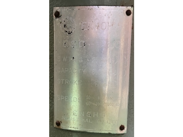 ENSHU INDUSTRIAL ESD-250 Desktop Drilling Machine Image 2