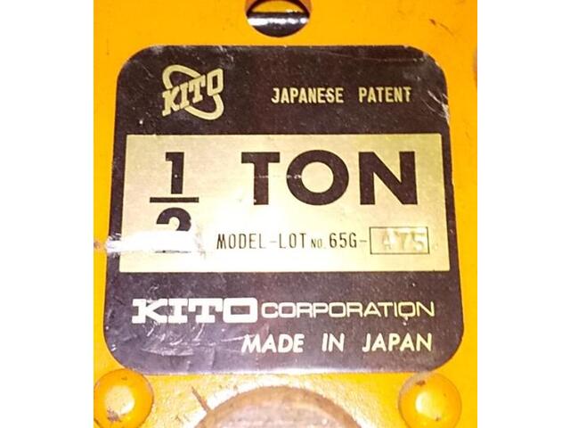 キトー  チェーンブロック・レバーブロック の画像 3枚目