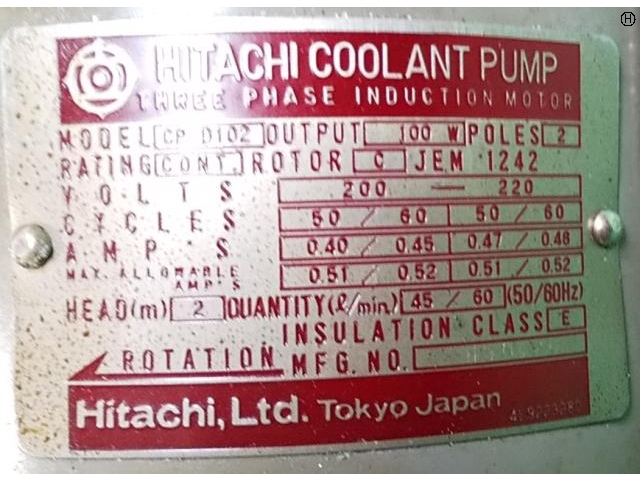 日立 HITACHI CP-D102 標準 の画像 2枚目