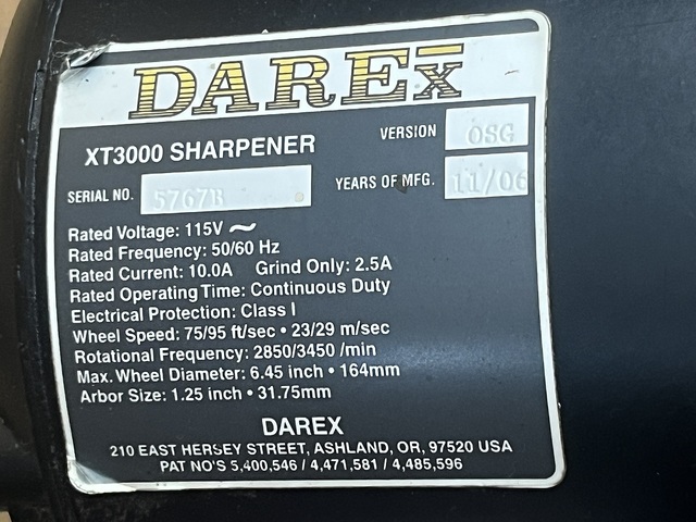 DARE-X XT3000 Tool Grinder Image 7