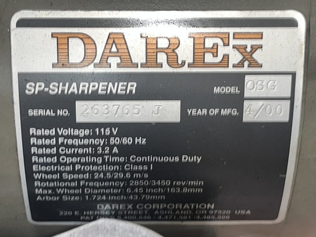 OSG HY-PRO S-SharPener 工具研削盤 の画像 7枚目