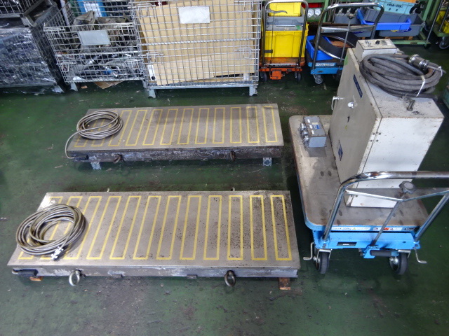 KANETEC KETZ-50150A(2枚セット) Magnet Chuck Image 1