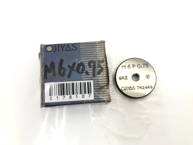 オヂヤセイキ M6P0.75 リング の画像 1枚目