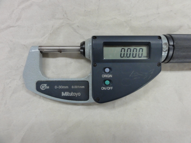 ミツトヨ MDQ-30 マイクロメーター（外側） の画像 2枚目