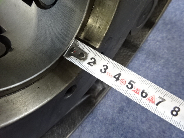 VANCO φ450 旋盤チャック の画像 7枚目