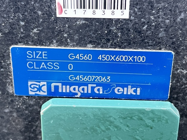 ニイガタ精機 G4560 Surface plate/Workbench Image 3