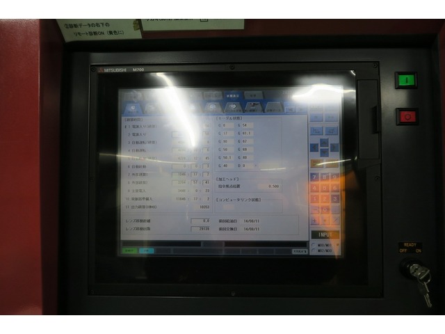 三菱電機 ML2512eX レーザー加工機 の画像 10枚目