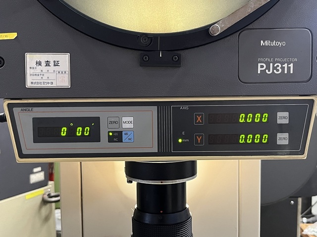 ミツトヨ PJ-311 投影機 の画像 10枚目