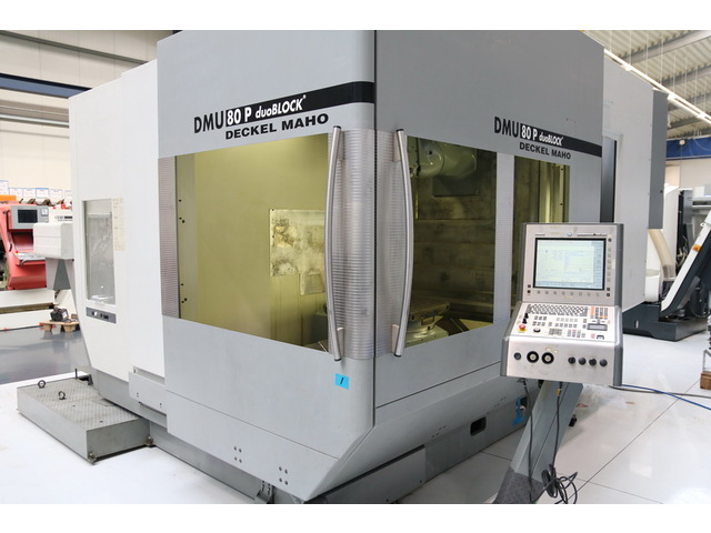 DECKEL MAHO DMU 80 P duoBLOCK 5Axis Machining Center Image 1