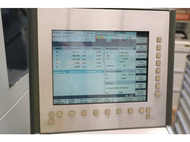 DECKEL MAHO DMC 100 U duoBLOCK 5Axis Machining Center Image 25