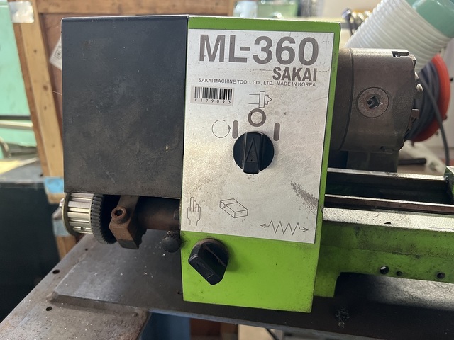 サカイマシンツール ML-360 旋盤 の画像 6枚目