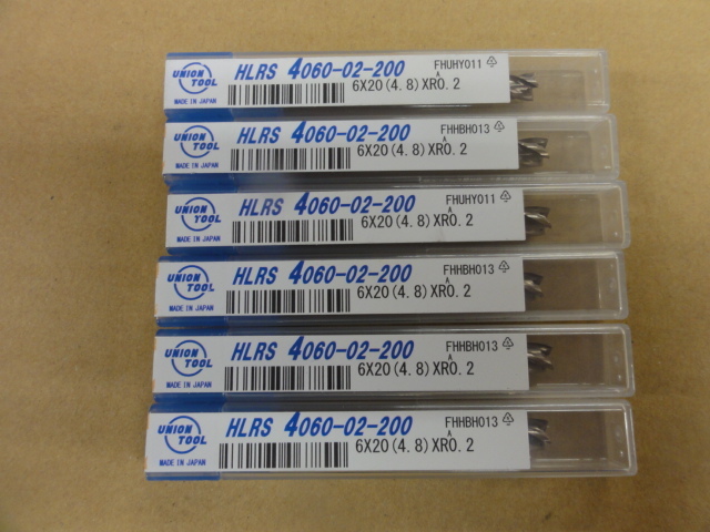 ユニオンツール HLRS4060-02-200(未使用品) エンドミル の画像 2枚目