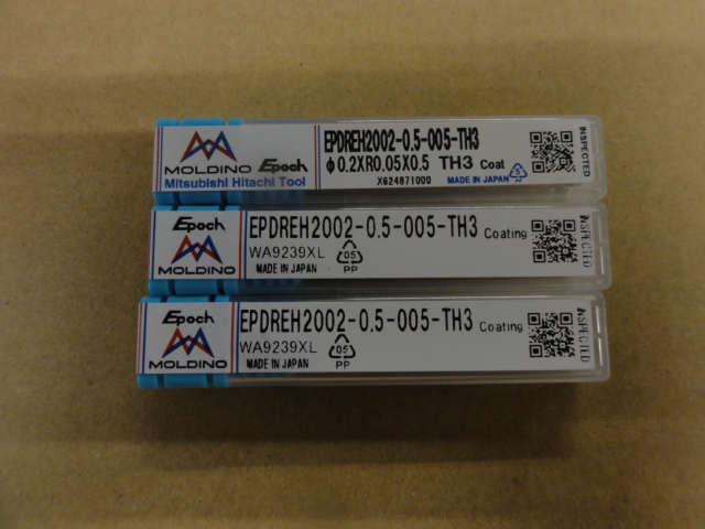 MOLDINO Tool Engineering EPDREH2002-0.5-005-TH3(未使用品) End Mill Image 2