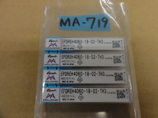 MOLDINO Tool Engineering EPDREH4060-18-02-TH3(未使用品) End Mill Image 1