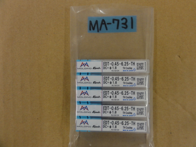 MOLDINO Tool Engineering EDT-0.45-6.25-TH(未使用品) End Mill Image 1