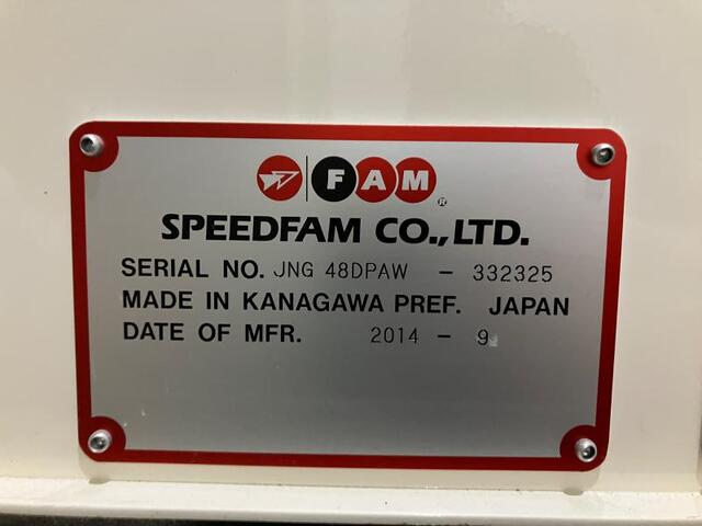 スピードファム(Speedfam) JNG48DPAW ラップ盤 の画像 2枚目