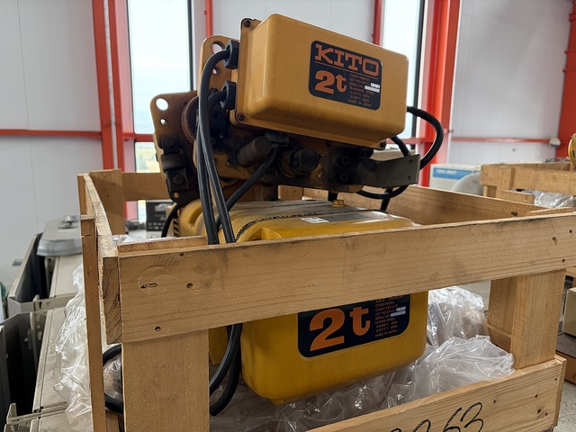 キトー ER020L 輸送・荷役機械 の画像 1枚目