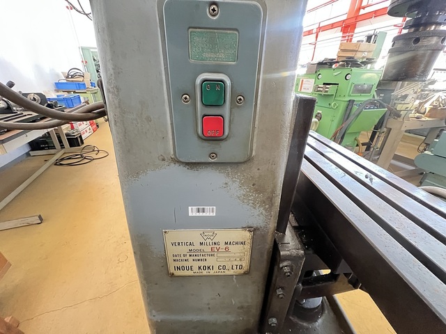 INOUE KOKI EV-6 Vertical Milling Machine Image 3